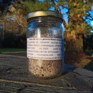Fleur de sel au poivre-Noun de Guérande