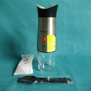 Moulin à sel et à poivre électrique rechargeable par USB,