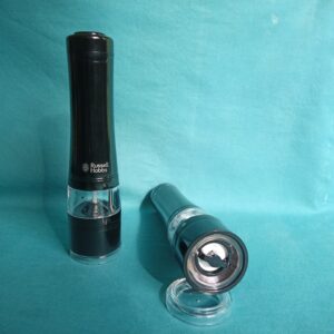 Paire de moulins à épices et sel électriques