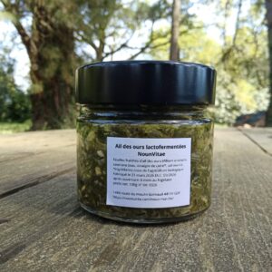 Ail des ours lactofermentées